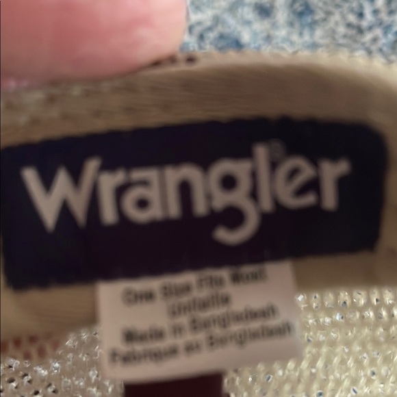 Wrangler Maroon and Beige Trucker Hat - Picture 2 of 3